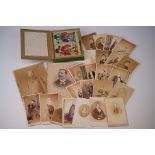 Victorian Carte de Visite (CDV) type photographs by F S Harrison, Frank Briggs & others, together