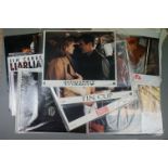 Quantity of movie lobby cards for various comedy and drama films, to include Muriel's Wedding, Tin