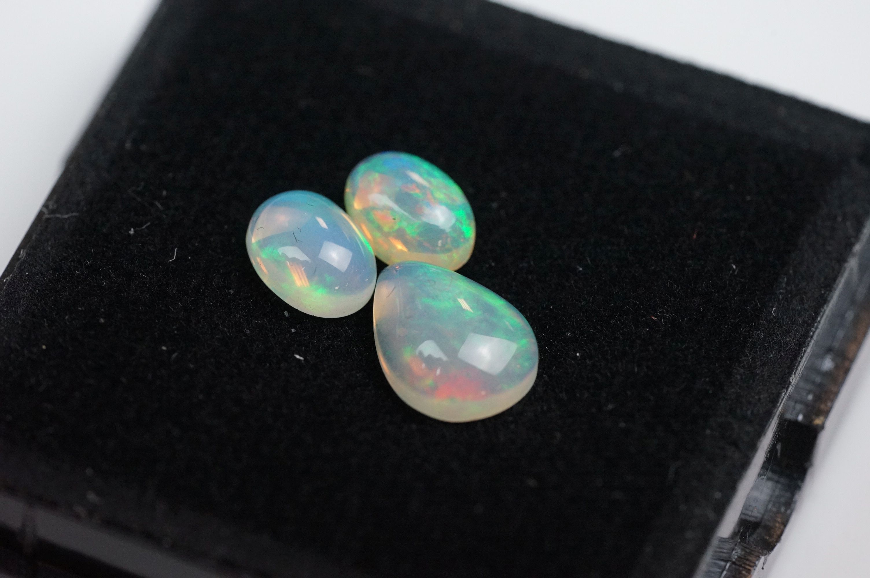 Three cut opals, approx 2.15ct weight. - Image 5 of 5