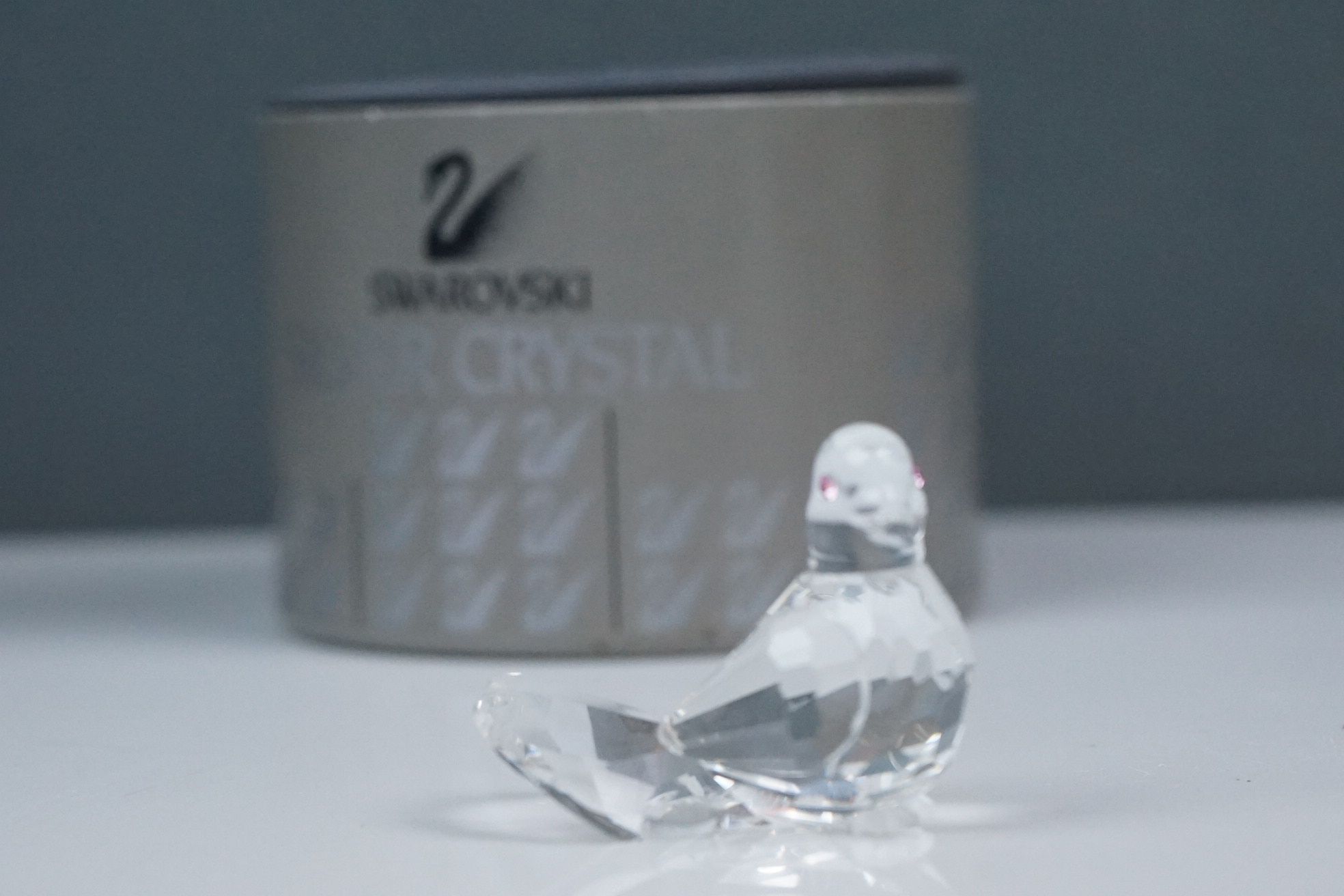 A collection of five boxed Swarovski crystal ornaments to include an Elephant, Butterfly, Bird, Duck - Image 3 of 6
