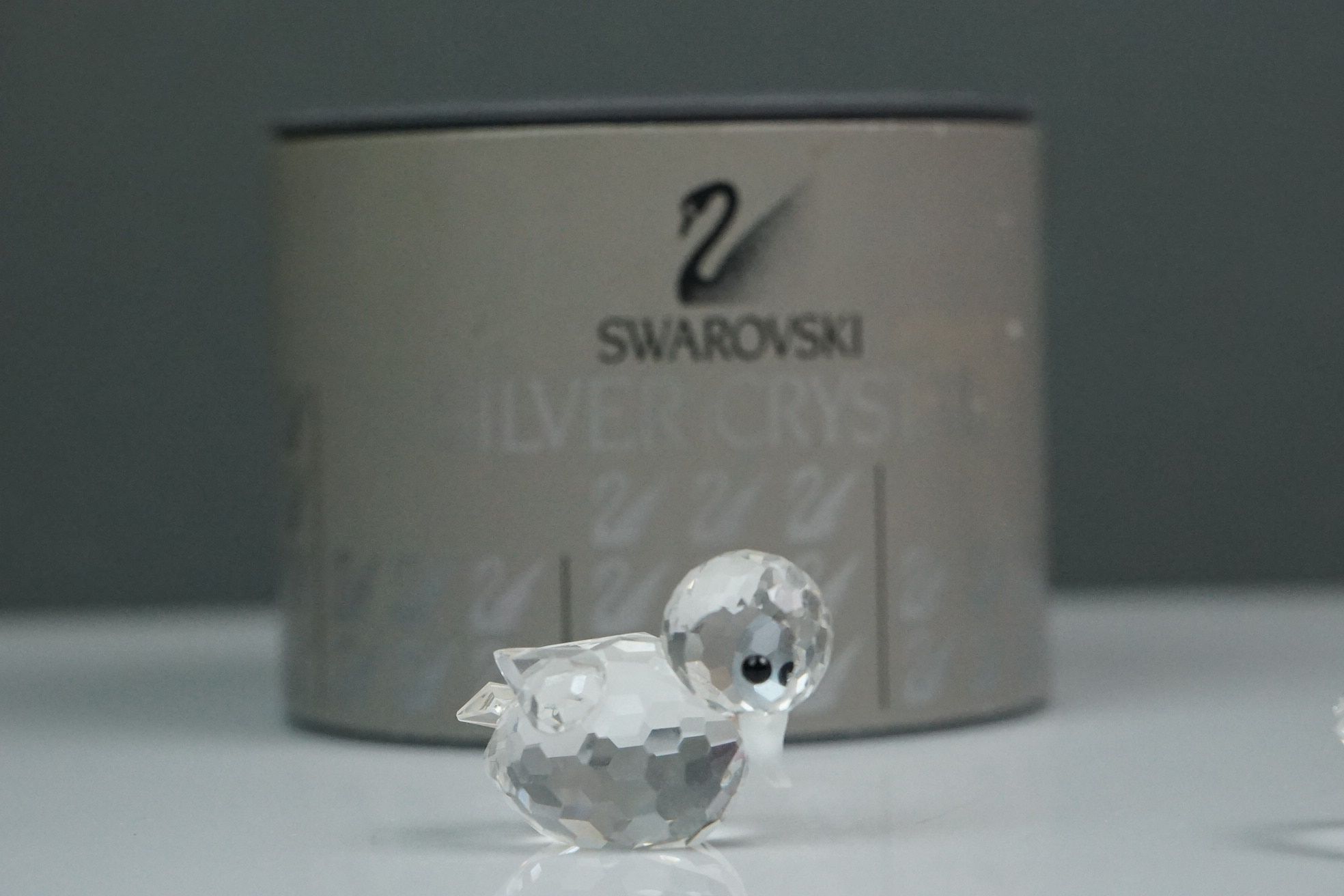A collection of five boxed Swarovski crystal ornaments to include an Elephant, Butterfly, Bird, Duck - Image 2 of 6
