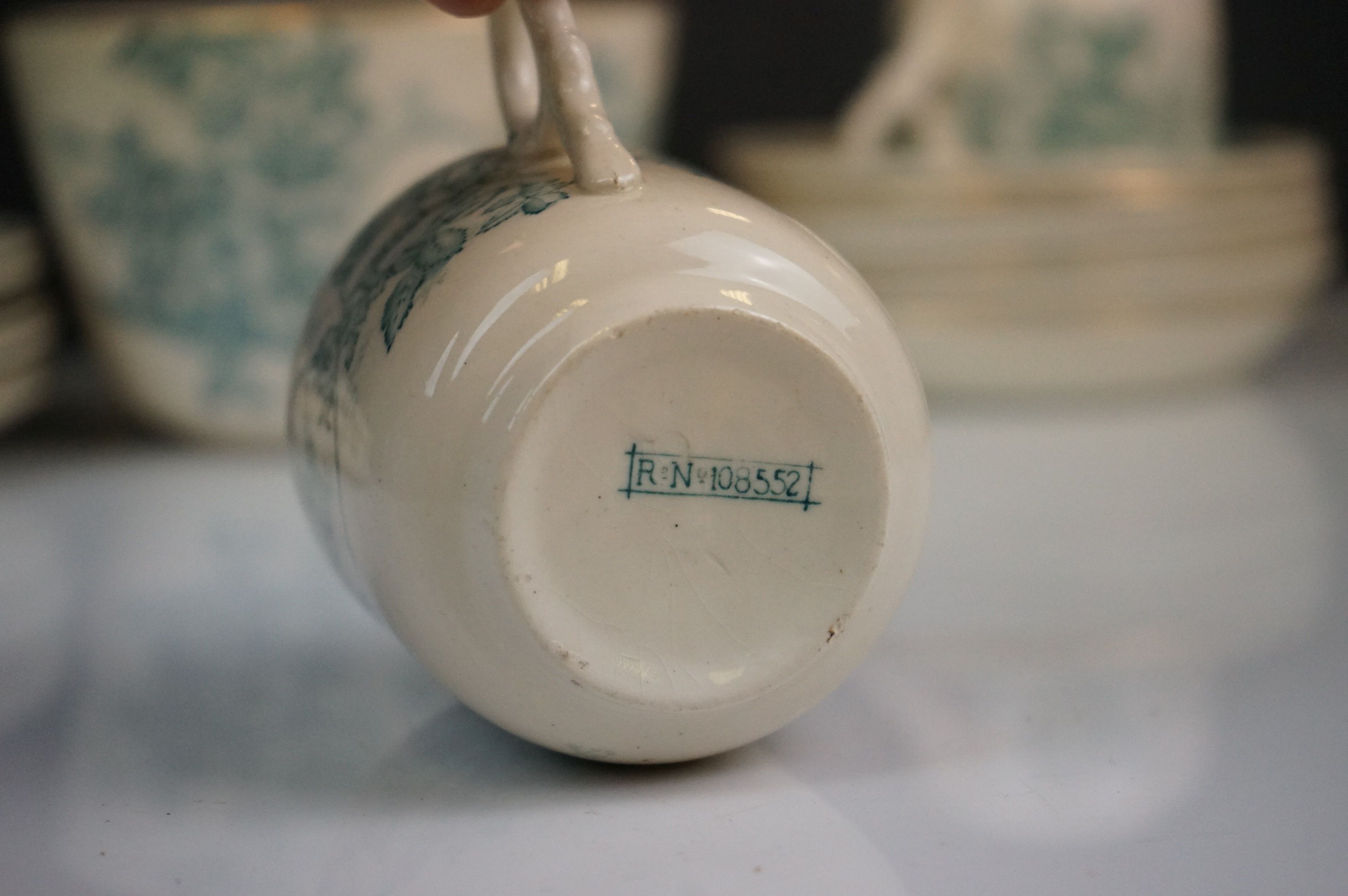 A collection of Victorian ceramics with bird and floral decoration, marked Adelaide to base along - Image 4 of 7