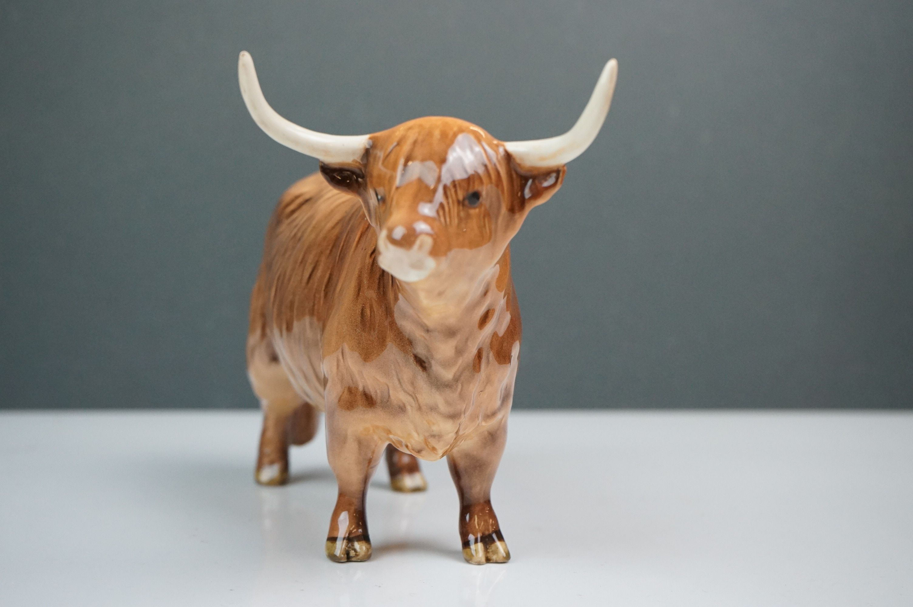 Beswick Highland Cow Family including Highland Bull (no.2008), Highland Cow (no.1740) and Highland - Image 7 of 12