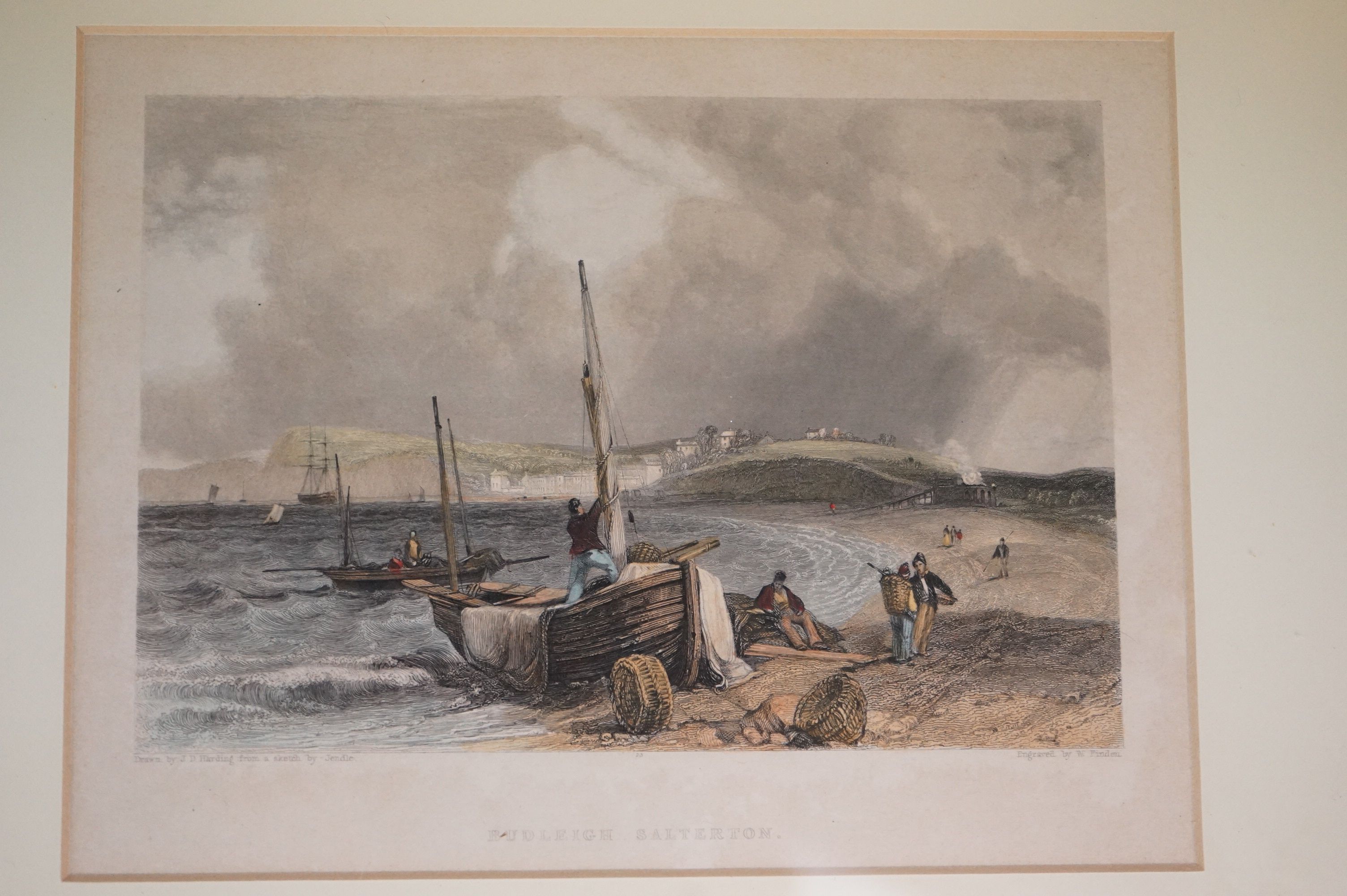 Four framed and glazed engravings by Thomas Shepherd, I Creswick,G Balmer and J D Harding. - Image 5 of 5