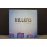 Vinyl - The Killers Hot Fuss LP on Island CGOO17, blue vinyl, ex