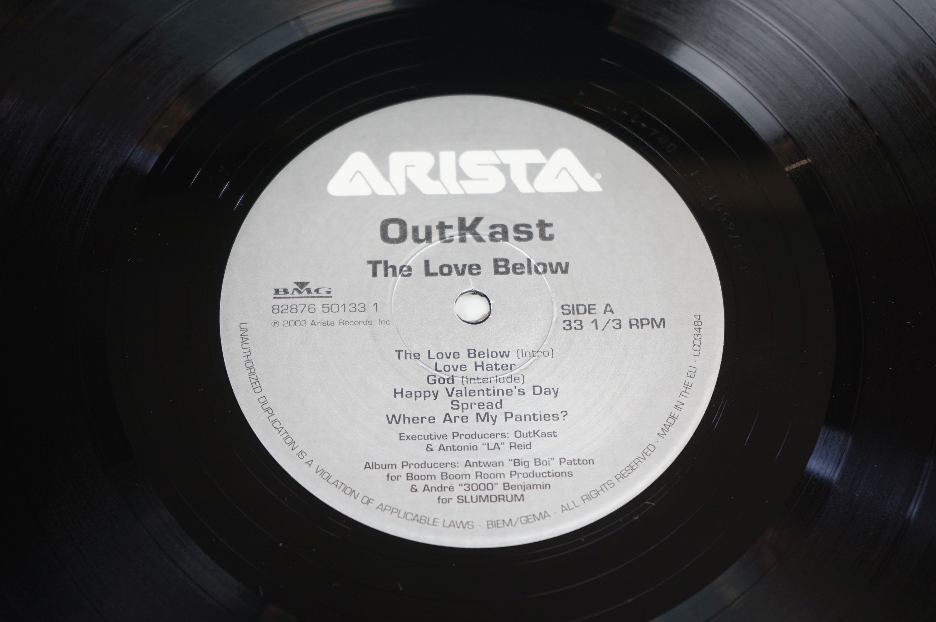 Vinyl - Two Outkast LPs to include Aquemini S160012 with inners, tape repair to one, vinyl vg++, and - Image 11 of 11