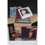 Vinyl - Collection of approx 70 LP's spanning genres and decades including The Band, Jackson Browne,