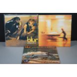 Vinyl - Three Blur LPs to include Modern Life Is Rubbish FOODLPX9 180gm, Blur FOODLPD19 and Parklife