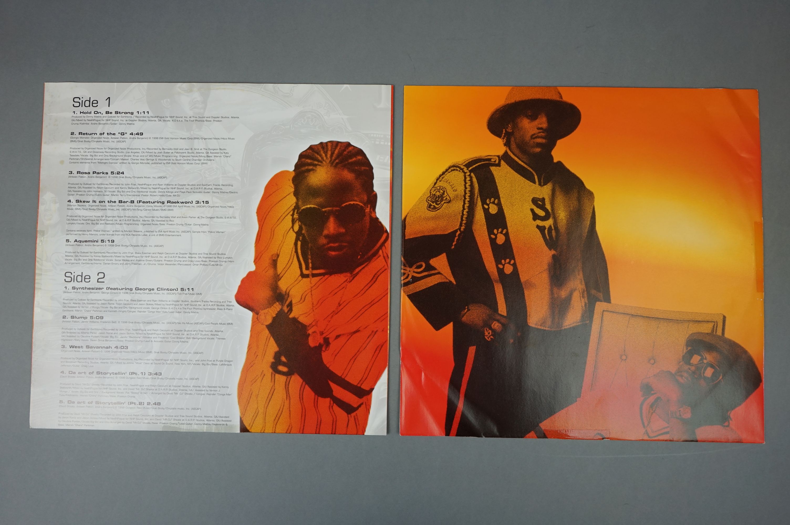 Vinyl - Two Outkast LPs to include Aquemini S160012 with inners, tape repair to one, vinyl vg++, and - Image 4 of 11