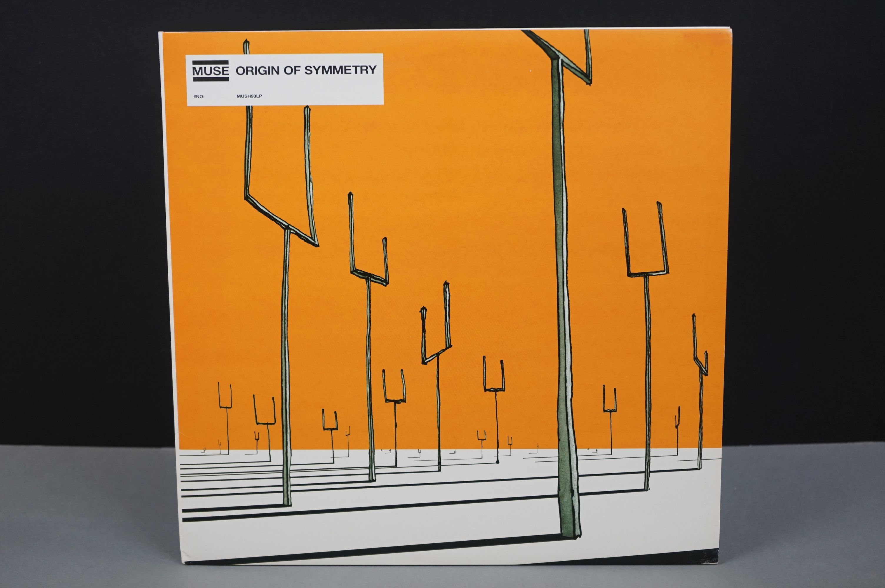 Vinyl - Muse Origin of Symmetry 2 LP on Mushroom MUSH93LP with lyric inners, sleeves vg+, vinyl ex