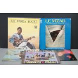 Vinyl - African / World 5 LP's to include Ali Farka Toure The River Ex/Ex, Le M'Zab original 1977