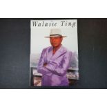 Blue Sky by Walasse Ting, paperback coffee table book of fashion.