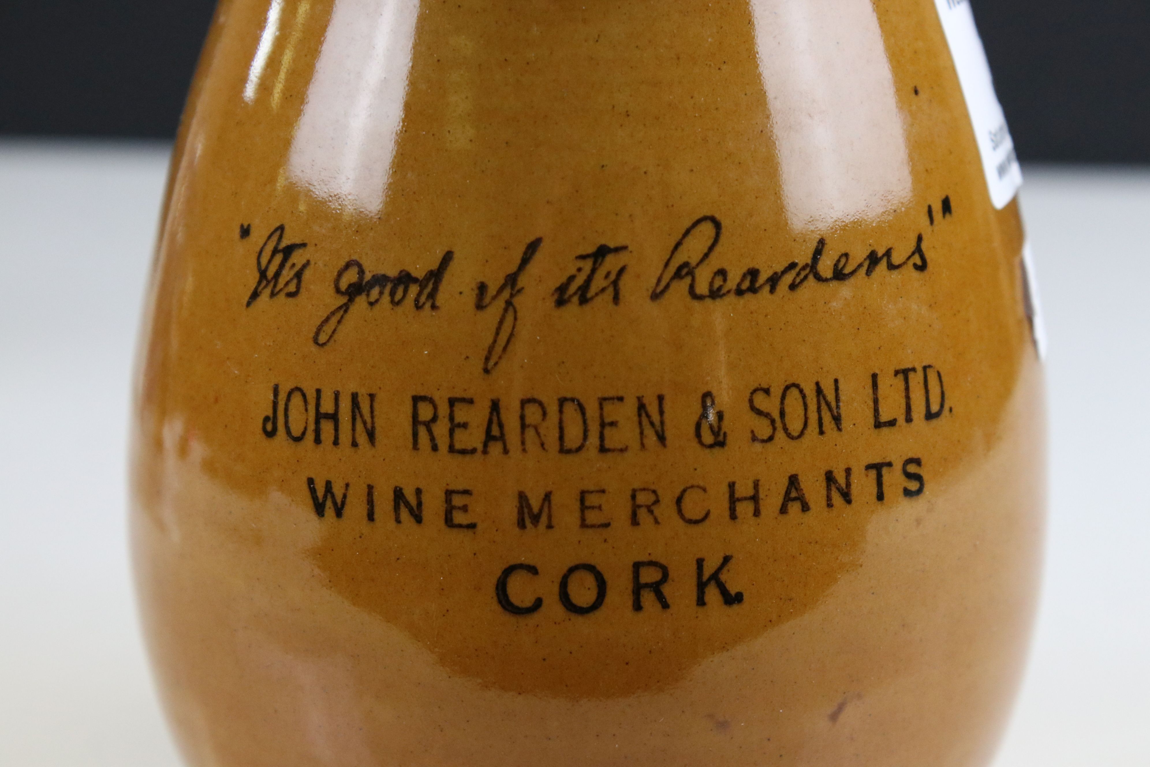 Rare John Reardon & Son Ltd, wine merchant of Cork, Denby advertising jug - Image 3 of 12