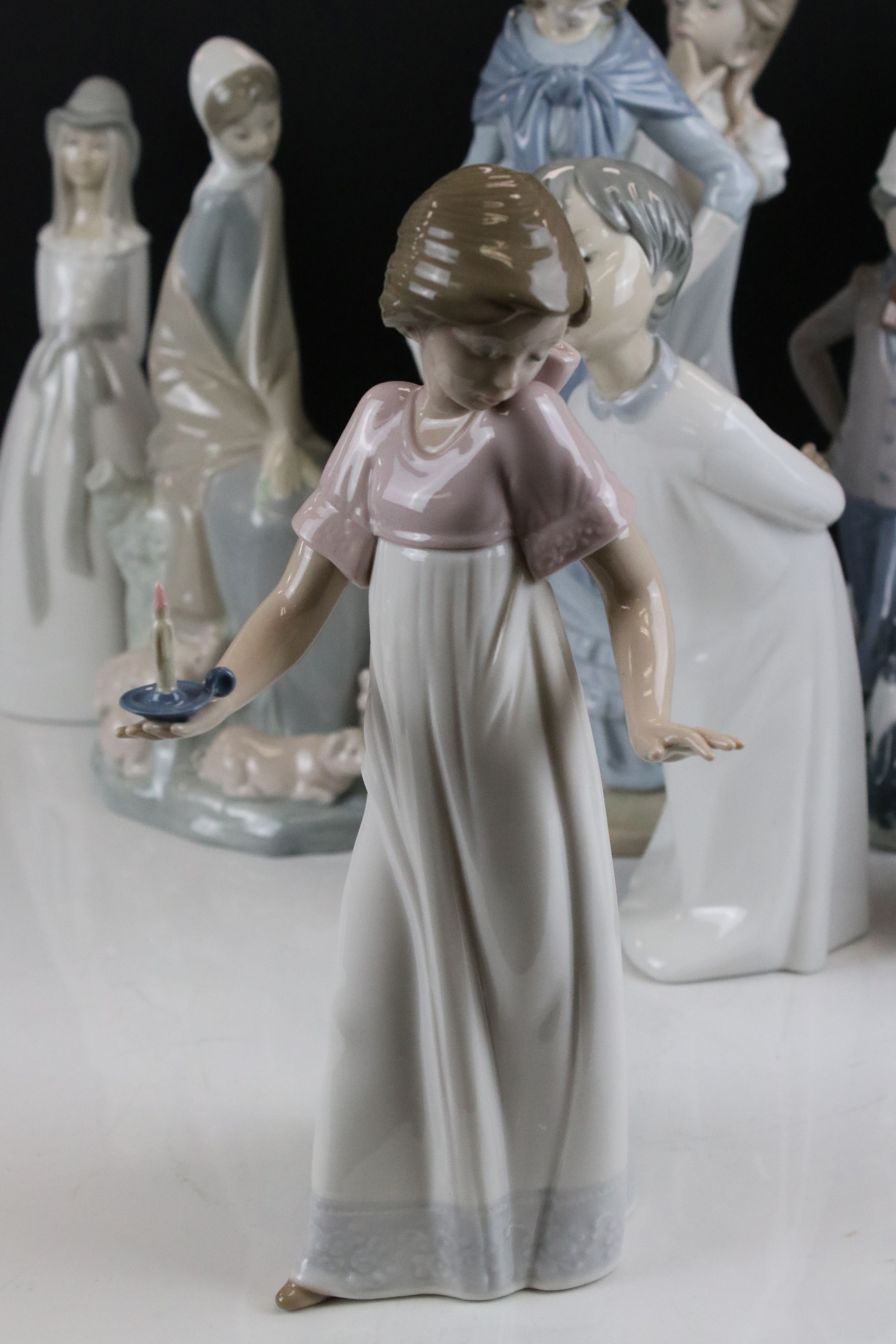 Collection of Twelve Nao Figurines - Image 7 of 20