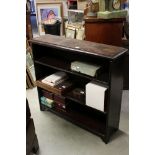 Victorian mahogany bookcase