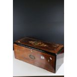19th century Rosewood cased Celestial Voices Music Box by B A Bremond of Geneva, playing eight airs,