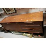 Mid 20th century Retro G-Plan Teak Sideboard with Three Drawers and Two Cupboard Doors, 168cms
