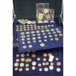 A collection of mainly British predecimal and Irish coins together with a World War Two British