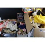 A quantity of mixed toys and collectables, to include Sindy and Barbie dolls, Pocket Dragons etc