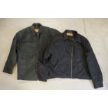 Two concert crew jackets to include a Mark Knopfler and a Texas example.