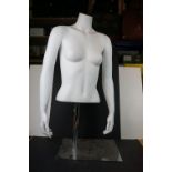Shop display female torso mannequin