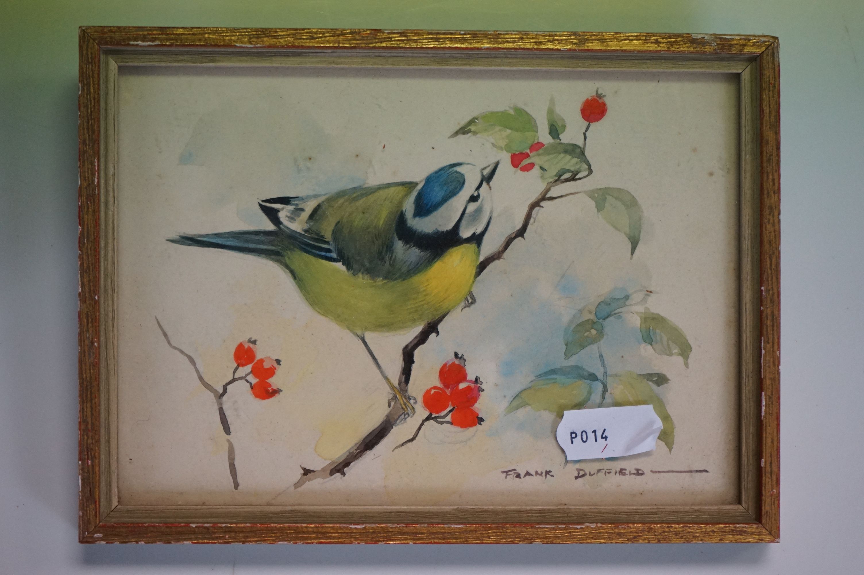 Frank Duffield (1901 - 1982 Bristol Savages), Collection of Seven Small Watercolours including Birds - Image 2 of 12