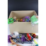 A quantity of mixed toys to include dolls and action figures.