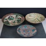 A collection of three vintage Spanish / Moroccan Dishes.