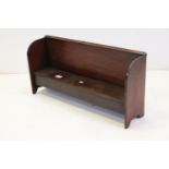 Mahogany table top bookcase