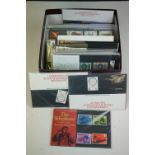 Stamps - small collection of presentation packs, mostly 1960s / 1970s