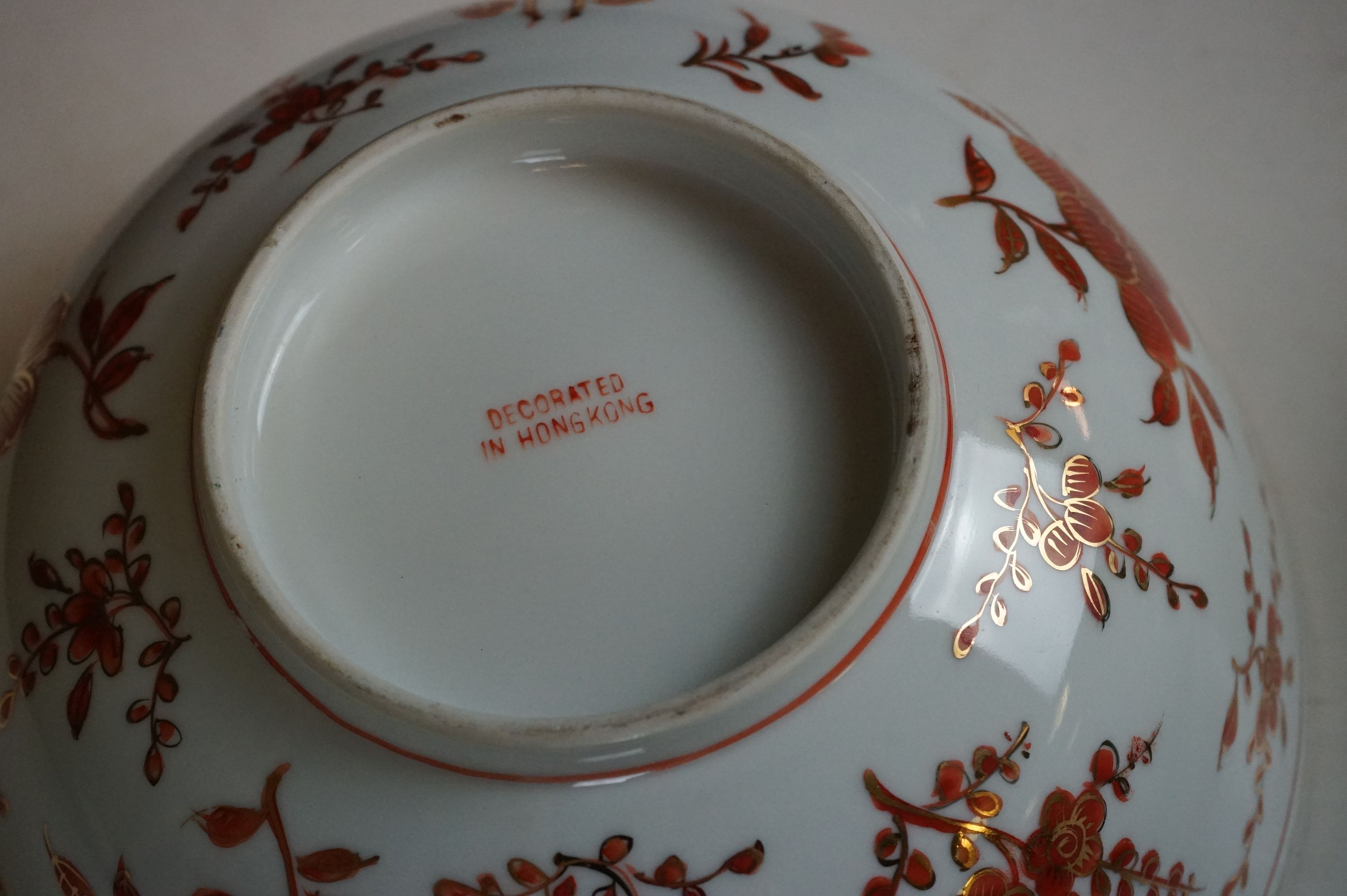 A large quantity of Chinese mixed ceramics to include an Imari pattern plate and cantonese bowl. - Bild 9 aus 28