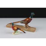 Two Beswick Pheasants, models 1774 and 767