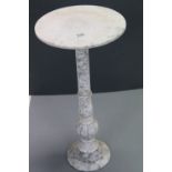 Marble Jardiniere Stand, 30cms diameter x 61cms high