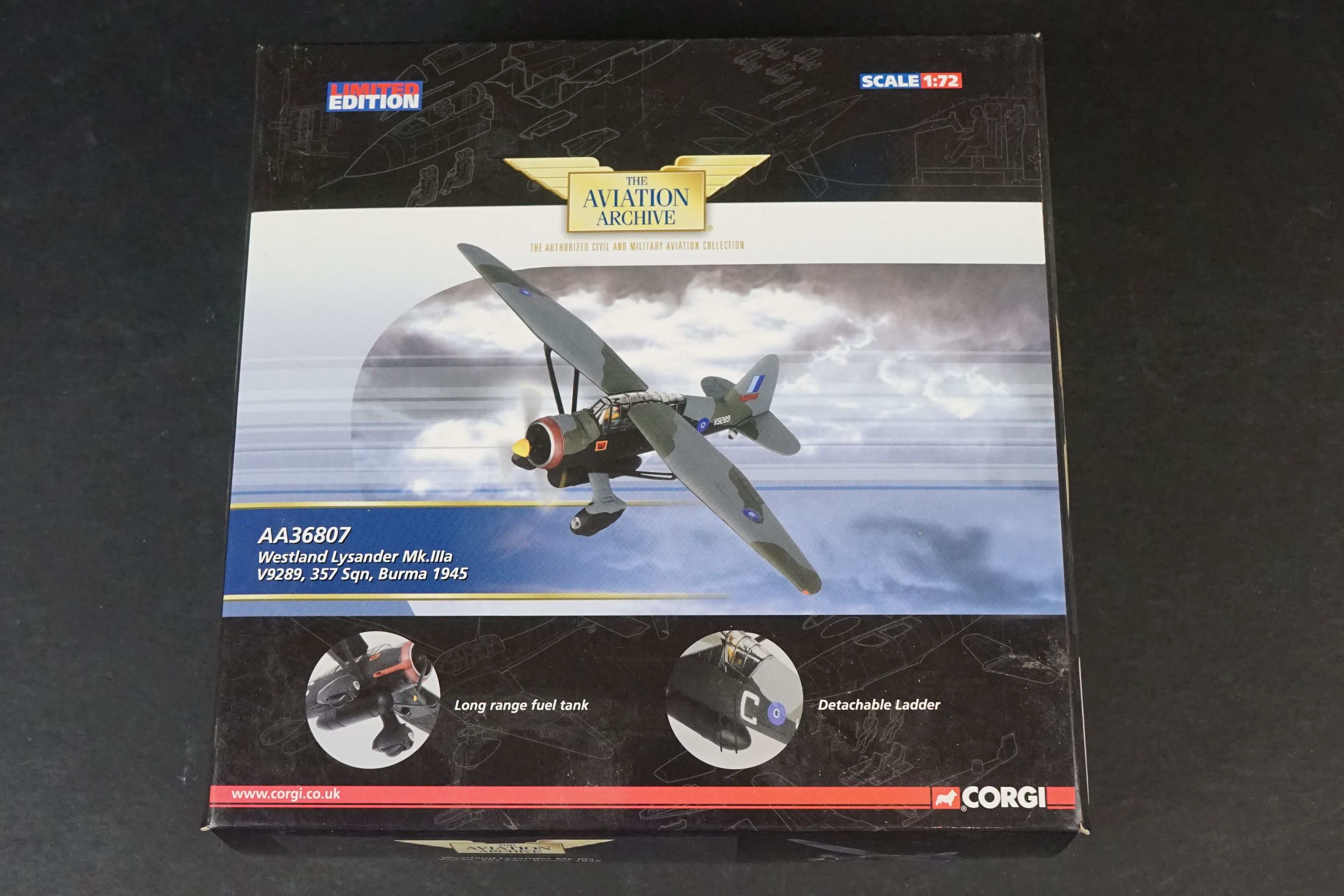 Ten Boxed Corgi Aviation Archive ltd edn 1/72 diecast models to include 2 x AA39702A Hawker - Image 116 of 132