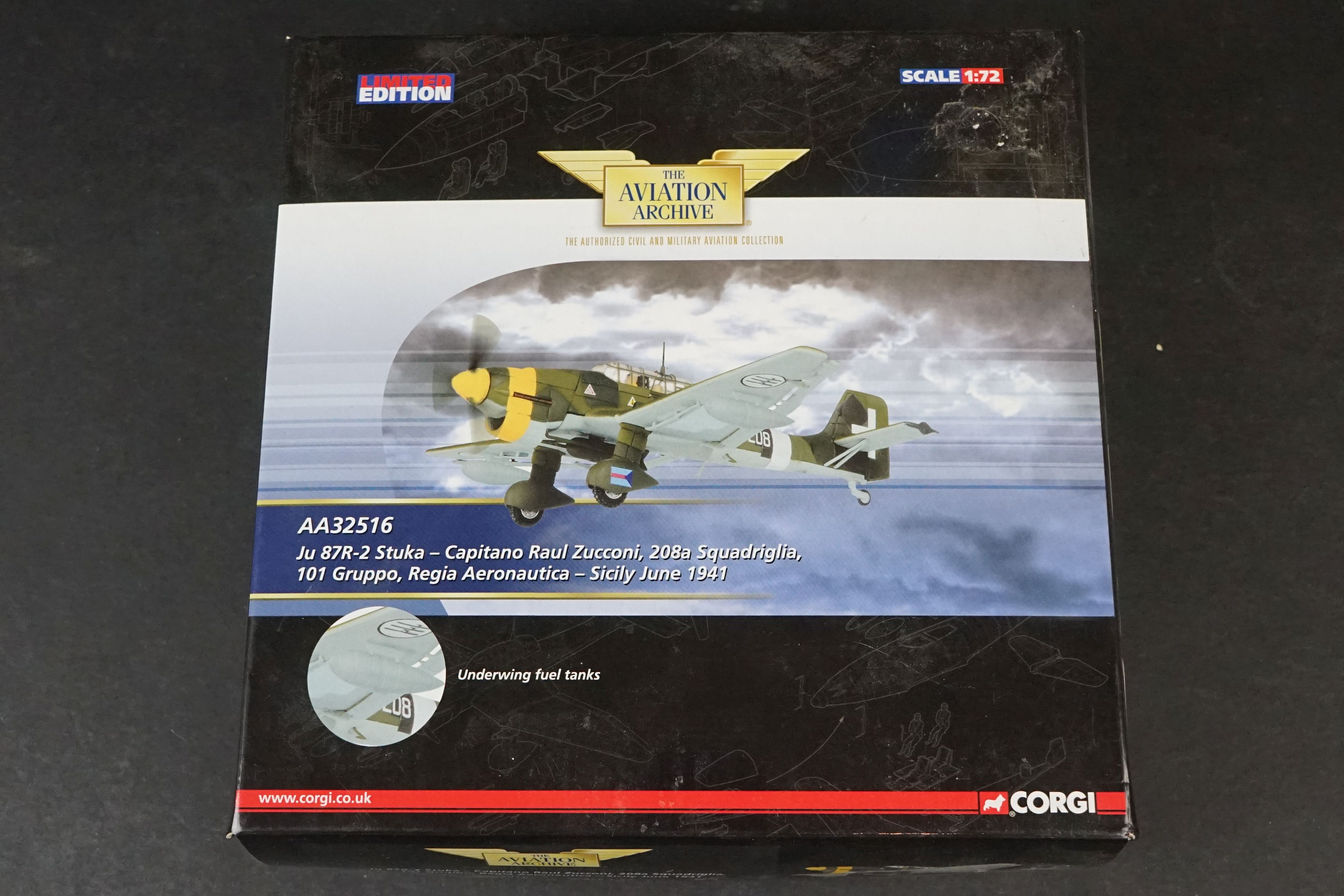 Ten Boxed Corgi Aviation Archive ltd edn 1/72 diecast models to include 2 x AA39702A Hawker - Image 108 of 132