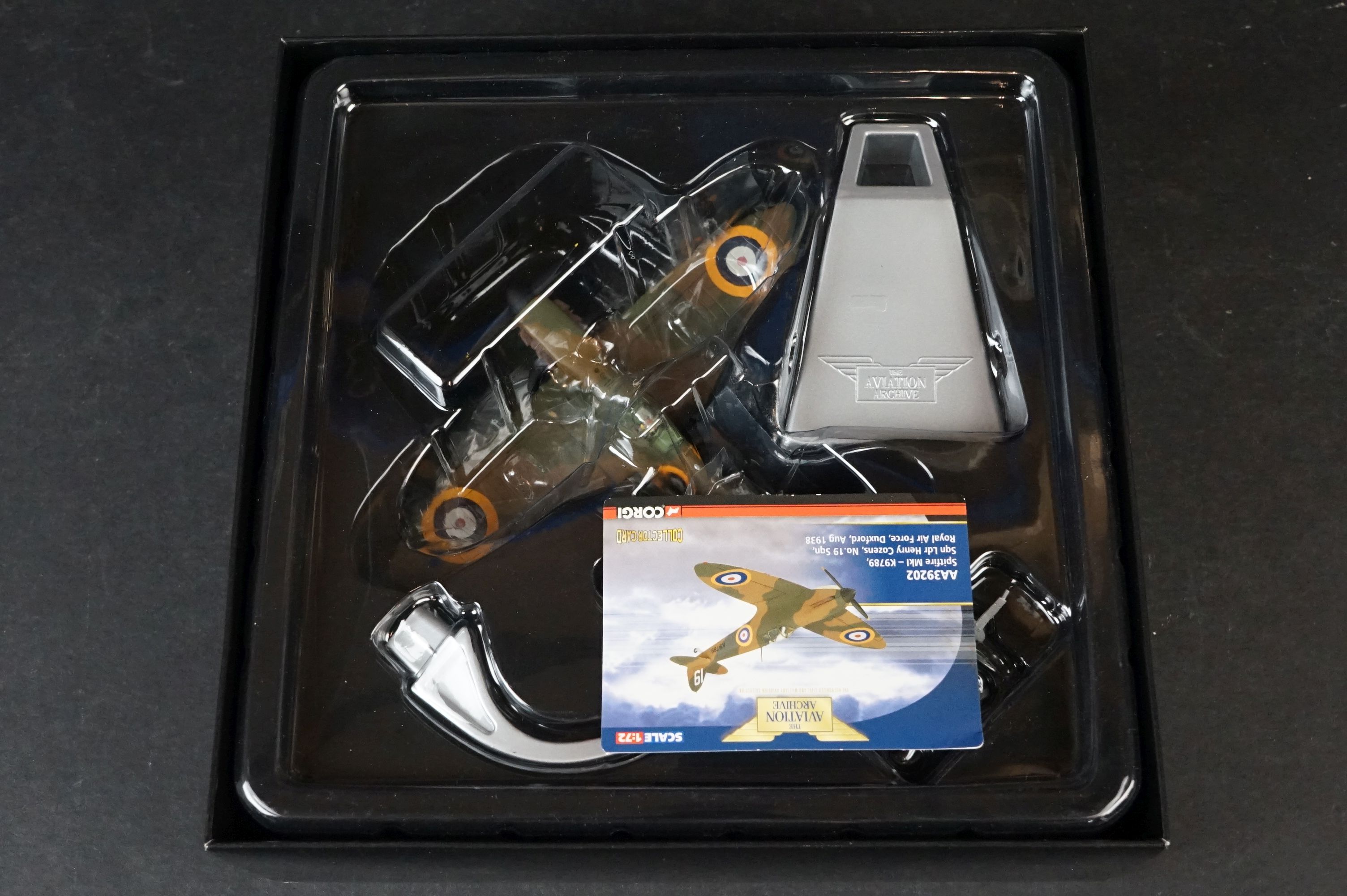 Ten Boxed Corgi Aviation Archive ltd edn diecast models to include 1/72 AA38705 Spitfire F.MkXIVe ( - Image 15 of 33