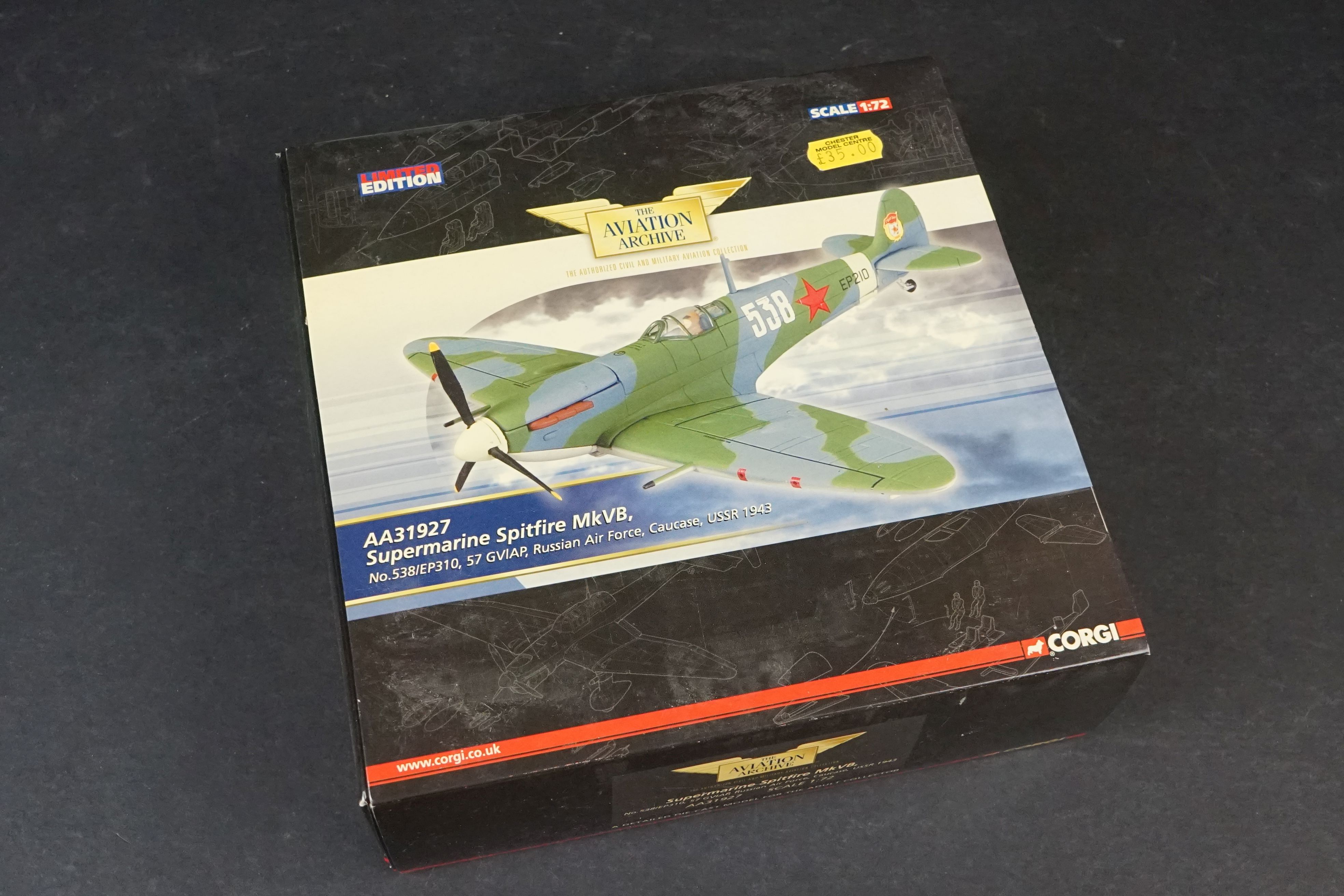 Ten Boxed Corgi Aviation Archive ltd edn 1/72 diecast models to include 2 x AA39702A Hawker - Image 80 of 132