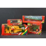 Four boxed Britains farming / agricultural models, to include 9575 New Holland Combine Harvester,
