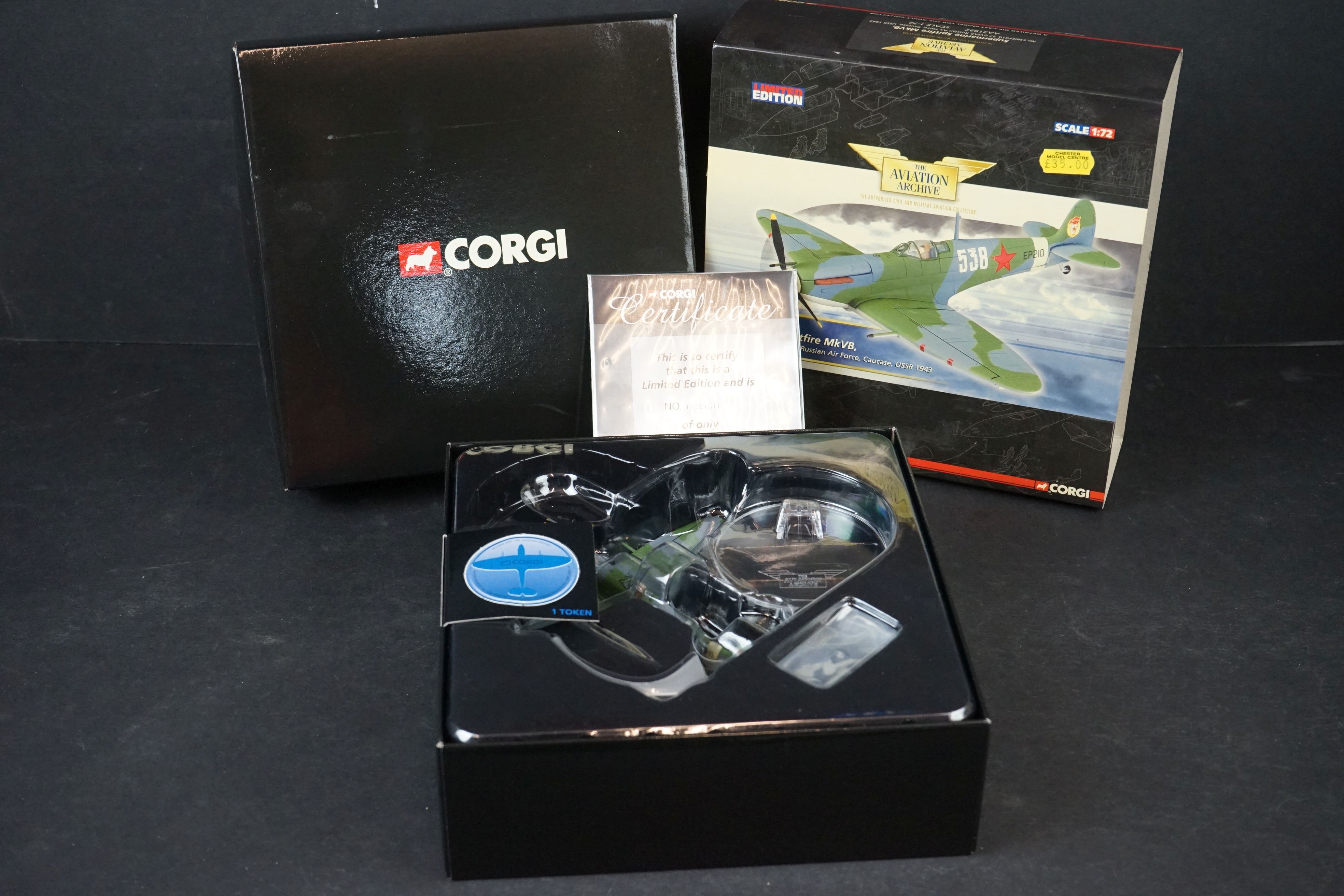 Ten Boxed Corgi Aviation Archive ltd edn 1/72 diecast models to include 2 x AA39702A Hawker - Image 84 of 132