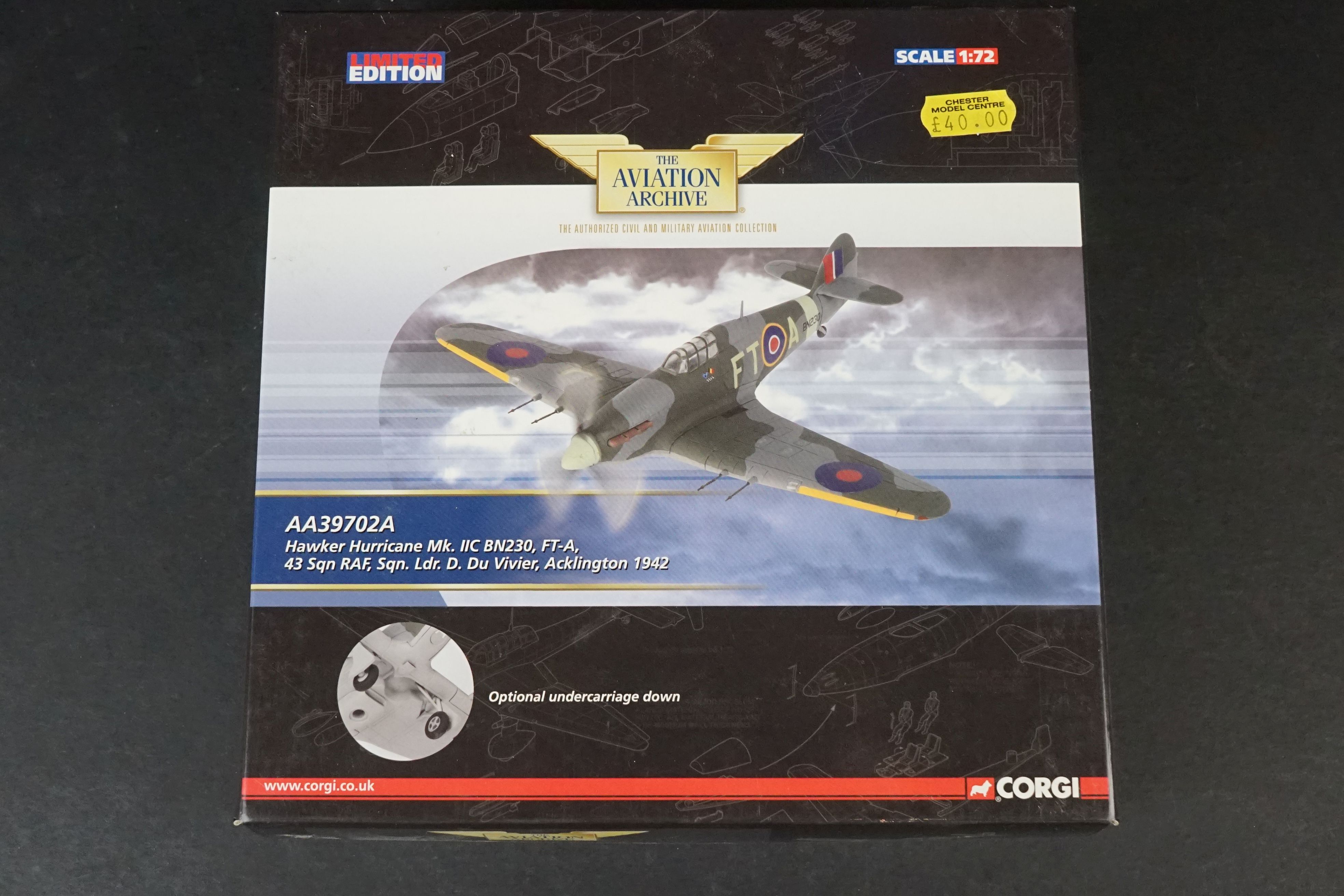 Ten Boxed Corgi Aviation Archive ltd edn 1/72 diecast models to include 2 x AA39702A Hawker - Image 66 of 132