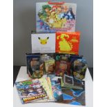 Pokemon - Collection of Trading cards, tins & boxed sets to include Hidden Fates tin with a