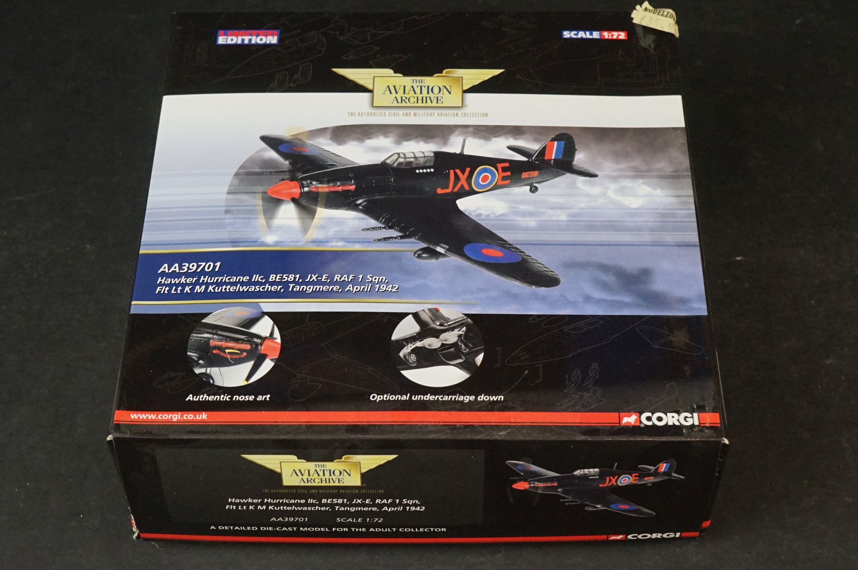 Ten Boxed Corgi Aviation Archive ltd edn diecast models to include 1/72 AA38705 Spitfire F.MkXIVe ( - Image 27 of 33