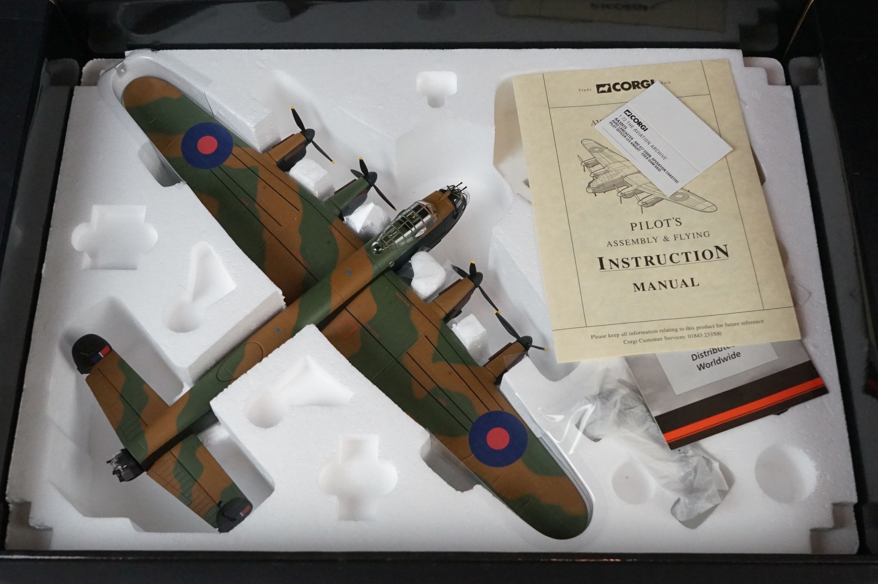 Two Boxed Corgi Aviation Archive ltd edn diecast models to include 1/32 AA35508 Hawker Hurricane " - Image 3 of 19