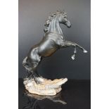 Royal Doulton ' Cancara the Black Horse ' modelled by J G Tongue no. DA 234, 39cms high