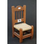 Apprentice style miniature chair