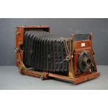 The Sanderson half plate field camera with swing front, circa 1895
