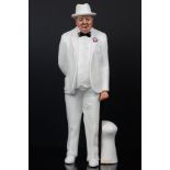 Royal Doulton Model of Sir Winston Churchill, model no. HN 3057, 27cms high