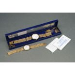 Warwick Watch Co His & Hers dress watches
