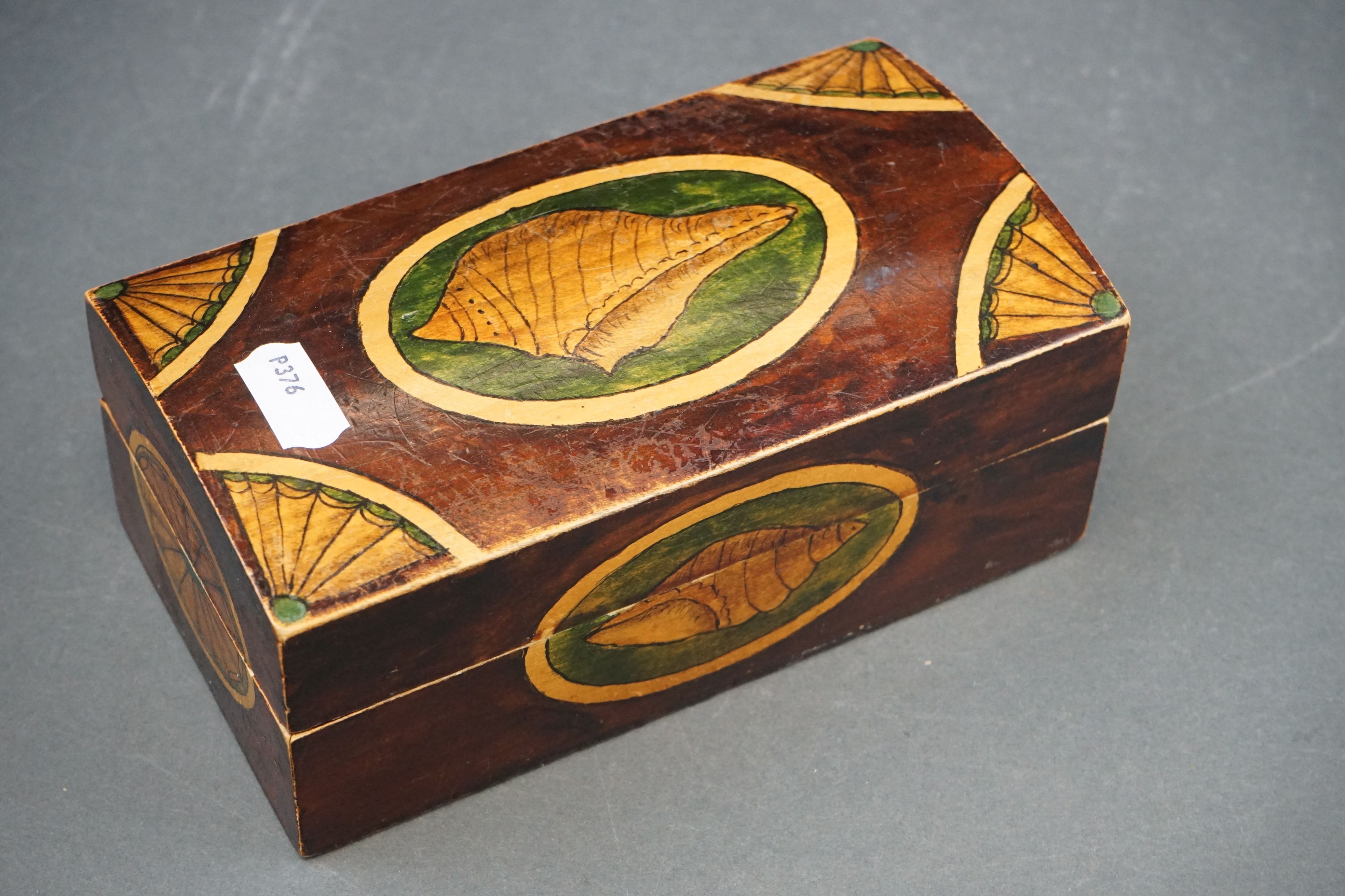 A box of mixed collectables to include silver plated cutlery, binoculars and wooden boxes. - Image 8 of 9