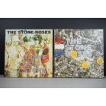 Vinyl - Two The Stone Roses LPs to include self titled on Silverstone ORE ZLP502 2 LP numbered 16452